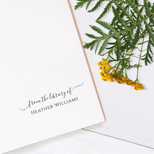 シンプルミニマエレガントリス書ト手記 ラバースタンプ