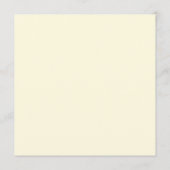 シンプルミニマカスタムリスト写真の結婚ありがとう ノートカード (裏面)