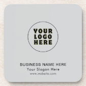 シンプルミニマカスタムリスト文字 コースター (正面)