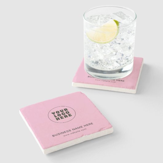 シンプルミニマカスタムリスト文字 ストーンコースター (横)