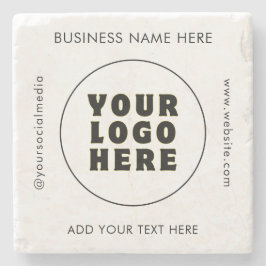 シンプルミニマカスタムリスト文字 ストーンコースター