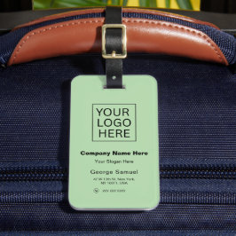 シンプルミニマカスタムリスト文字 ラゲッジタグ