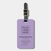 シンプルミニマカスタムリスト文字 ラゲッジタグ (正面縦)