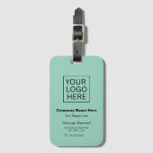 シンプルミニマカスタムリスト文字 ラゲッジタグ (正面縦)