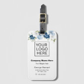 シンプルミニマカスタムリスト文字 ラゲッジタグ (正面縦)