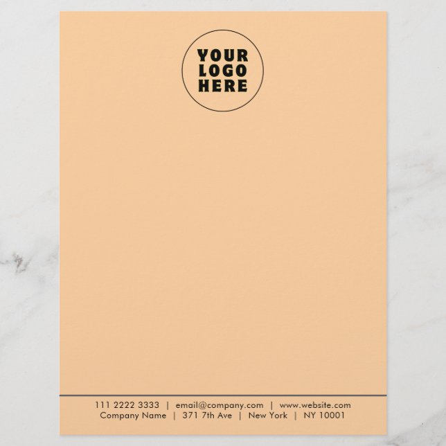 シンプルミニマカスタムリスト文字 レターヘッド (正面)