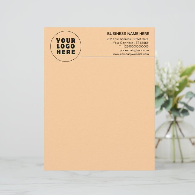 シンプルミニマカスタムリスト文字 レターヘッド (スタンド正面)