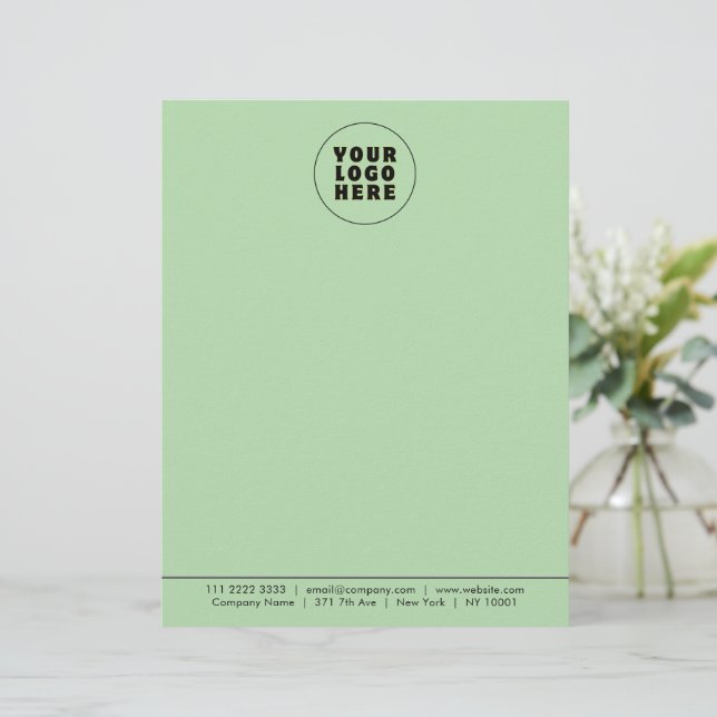 シンプルミニマカスタムリスト文字 レターヘッド (スタンド正面)