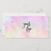 シンプルミニマモダンリストのギフト券 (裏面)