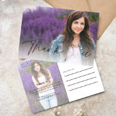 シンプルミニマモダンリストタイポグラフィ2写真 ポストカード