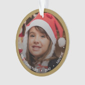 シンプルミニマモダンリスト写真 オーナメント (正面)