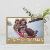 シンプルミニマモダンリスト写真 シーズンカード (スタンド正面)