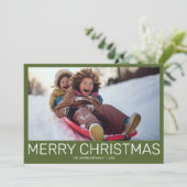 シンプルミニマモダンリスト写真 シーズンカード (スタンド正面)