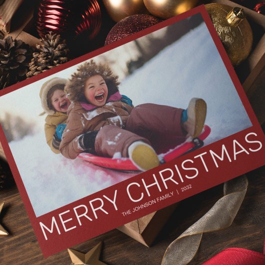 シンプルミニマモダンリスト写真 シーズンカード