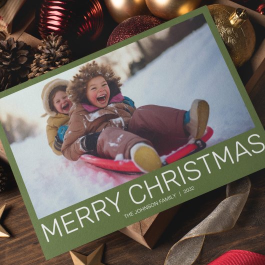 シンプルミニマモダンリスト写真 シーズンカード