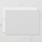 シンプルミニマモダンリスト型フォト誕生 案内状 (裏面)