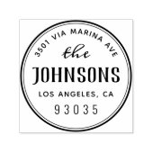 シンプルミニマモダンリスト差出人住所 セルフインキングスタンプ (デザイン)