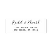 シンプルミニマモダンリスト差出人住所 セルフインキングスタンプ (デザイン)