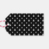 シンプルミニマモダンリスト新年おめでとう ギフトタグ (裏面横)