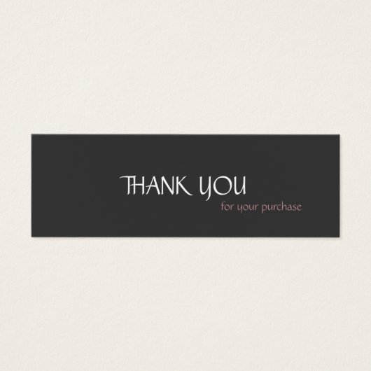 シンプルミニマモダンリスト注文ありがとう (正面)