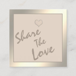 シンプルミニマモダンリスト金ゴールド紹介カード 紹介カード