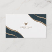 シンプルミニマモダンリスト 名刺 (裏面)