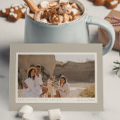 シンプルミニマモダンリストRepose Gray 1写真 シーズンポストカード