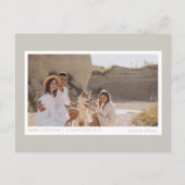 シンプルミニマモダンリストRepose Gray 1写真 シーズンポストカード (正面)