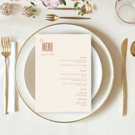 シンプルミニマモダンリ結婚ーム メニュー