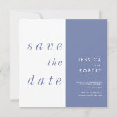 シンプルミニマリストエアリーパステル結婚ズスクエア 招待状 (正面)