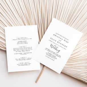 シンプルミニマリスト表結婚裏 招待状