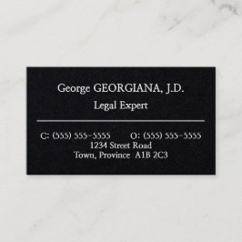 シンプルミニマリスト 名刺