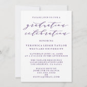 シンプルミニマルなアーチ書道グラード招待状 招待状 (裏面)