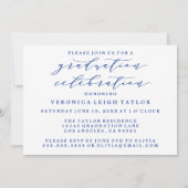 シンプルミニマルなアーチ書道グラード招待状 招待状 (裏面)