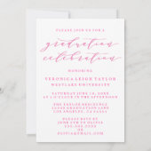 シンプルミニマルなアーチ書道グラード招待状 招待状 (裏面)