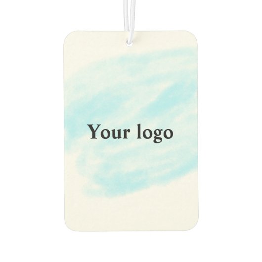 シンプルミニマルエレガントカスタムロゴはこちら会社概要 カーエアーフレッシュナー (裏面)