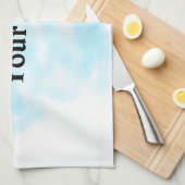 シンプルミニマルエレガントカスタムロゴはこちら会社概要 キッチンタオル (四つ折り)