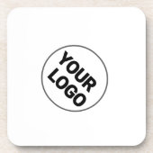 シンプルミニマルエレガントカスタムロゴはこちら会社概要 コースター (正面)