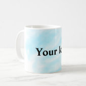 シンプルミニマルエレガントカスタムロゴはこちら会社概要 コーヒーマグカップ (正面左)