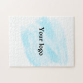 シンプルミニマルエレガントカスタムロゴはこちら会社概要 ジグソーパズル (横)