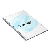 シンプルミニマルエレガントカスタムロゴはこちら会社概要 ノートブック (右側)