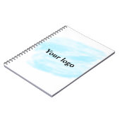 シンプルミニマルエレガントカスタムロゴはこちら会社概要 ノートブック (左側)