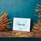 シンプルミニマルエレガントカスタムロゴはこちら会社概要 フォトプラーク (側面)