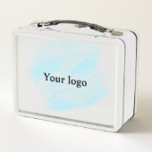 シンプルミニマルエレガントカスタムロゴはこちら会社概要 メタルランチボックス (裏面)