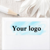 シンプルミニマルエレガントカスタムロゴはこちら会社概要 ラベル (インサイチュ)