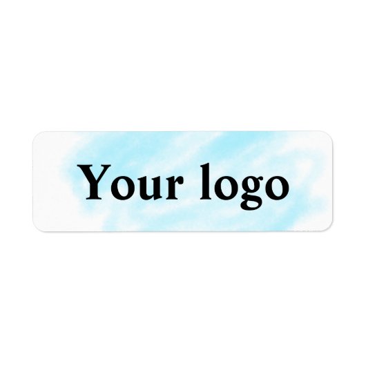 シンプルミニマルエレガントカスタムロゴはこちら会社概要 ラベル (正面)