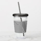 シンプルミニマルエレガントカスタムロゴはこちらcl アクリルタンブラー (左)