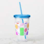 シンプルミニマルエレガントカスタムロゴはこちらcl アクリルタンブラー (左)