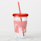 シンプルミニマルエレガントカスタムロゴはこちらcl アクリルタンブラー (左)