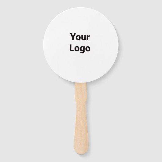 シンプルミニマルエレガントカスタムロゴはこちらcl ハンドファン (裏面)